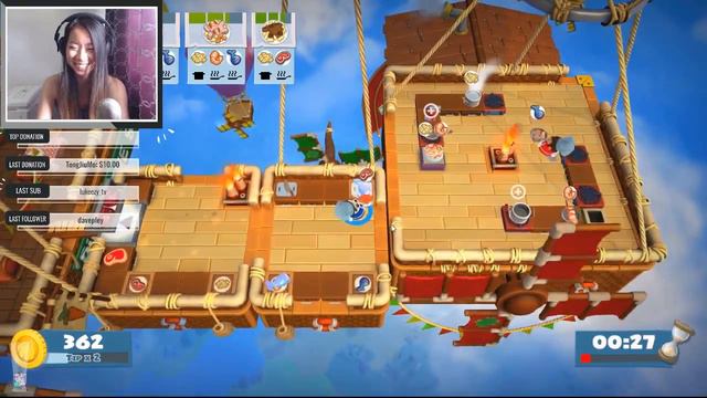 Overcooked 2  Master Class by Chef Jen ft. Beeckusu