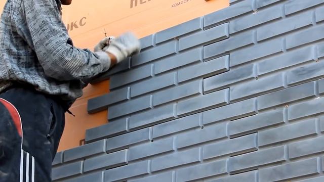 Быстрый монтаж фасадного камня смотреть онлайн