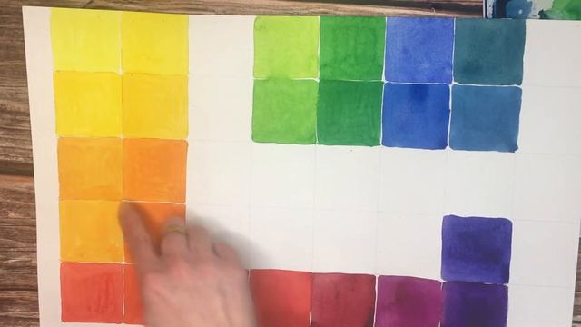 Рисуем вместе! Цветовой круг. Урок 1. Цветовая таблица смотреть онлайн