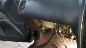 Демонтаж радиатора печки Ниссан Глория