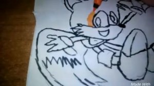 Как нарисовать Тейлза (Sonic Mania)