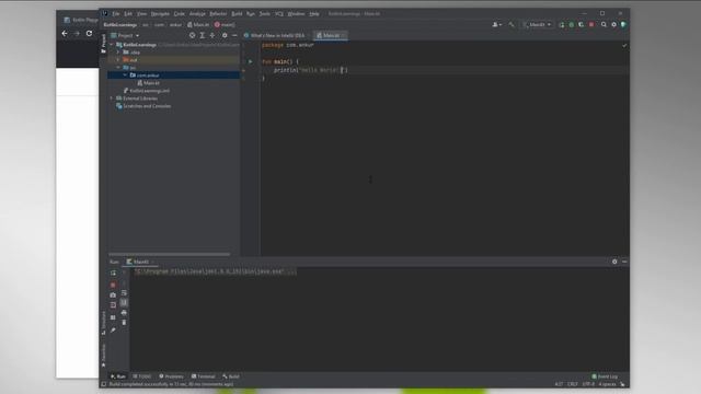 Android Basics 010 Kotlin Introduction, Setup and Variables