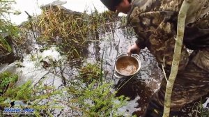 ФИЛЬТР ДЛЯ ОЧИСТКИ ВОДЫ В ЛЕСУ. ОЧИСТКА ВОДЫ от грязи и даже окраса лесным способом.