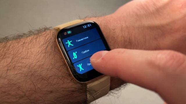 Функции и интерфейс смарт-часов Leef Planex смотреть онлайн