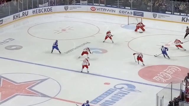 СКА (Санкт-Петербург) - Витязь (Московская обл.). 16.10.16 г. Гол в ворота Витязя смотреть онлайн