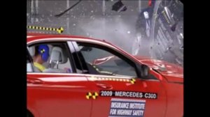 Mercedes test crash c 180 w 204