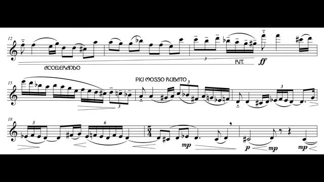 George N. Gianopoulos - Three Scherzi for Flute, Op. 26d (2018) [Score-Video] смотреть онлайн