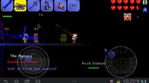 А давайте поиграем [Terraria] #14 стена плоти (Android)