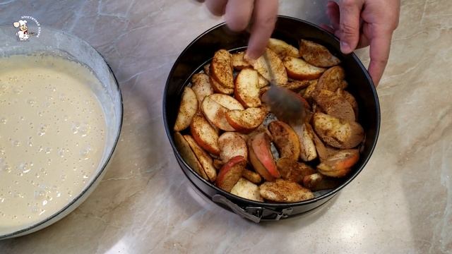 Шарлотка с Яблоками. Классический Простой Рецепт. смотреть онлайн