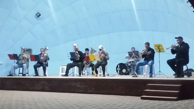 Духовой оркестр в пос. Белая Глина Краснодарского края смотреть онлайн