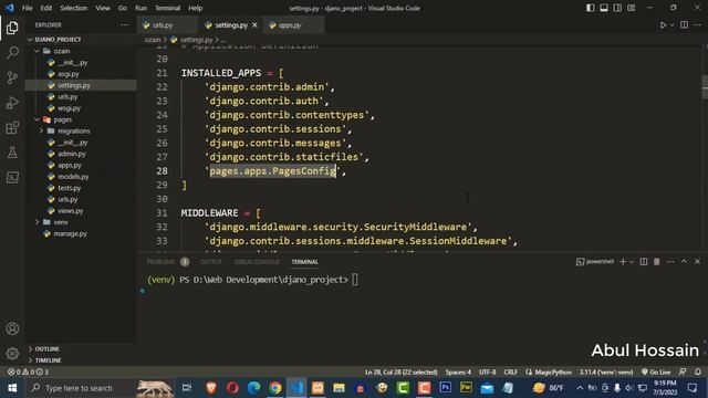 Django: How to setup Django in visual studio code? | How to setup Django environment? | Django