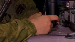 Разведка с помощью БПЛА Орлан.mp4