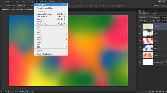 Photoshop Tips and Tricks : How to Make Colorful background in Photoshop in Hindi смотреть онлайн