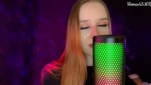 АСМР МАКИЯЖ СЛЮНКОЙ 2.0??/ASMR SPIT PAINTING ?