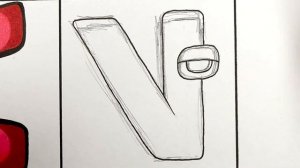 Drawing Alphabet Lore But Something is WEIRD (A-Z) / How to draw Alphabet Lore MEME