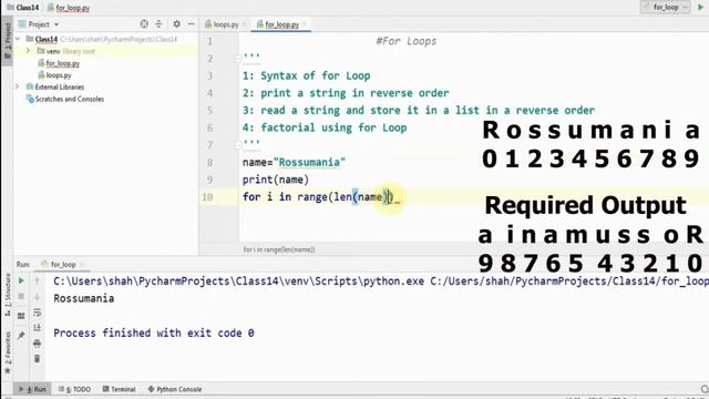 For Loop in Python | Loops in Python | Python Full Course for Beginners in Hindi | Urdu