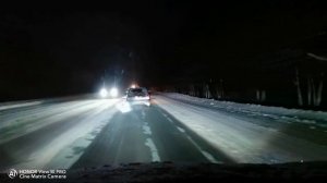 Led F3 (HB3) на трассе KIA SPORTAGE 4.