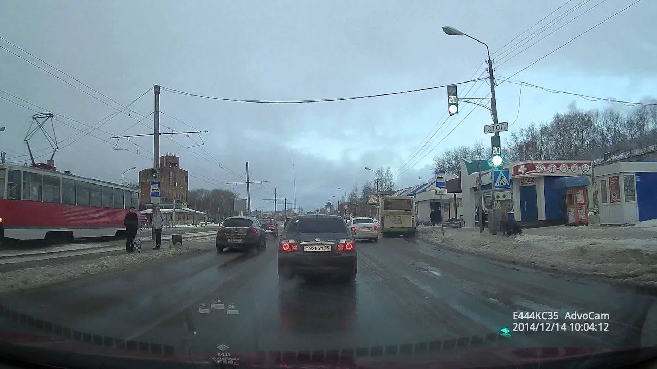 Поездки по Череповцу №96. смотреть онлайн