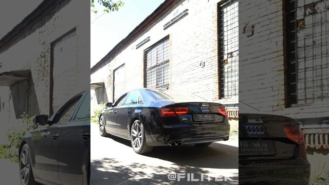 Тюнинг выхлопной системы Audi S8