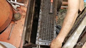 ремонт радиатора Дон 1500. перед уборкой кукурузы