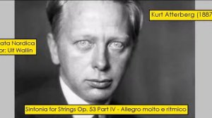 Kurt Atterberg (1887-1974) - Sinfonia for Strings Op. 53 - Part IV. Allegro molto e ritmico