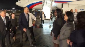 С.Лавров прибыл на Кубу, Гавана, 19 февраля 2024 года