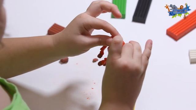 Лепка из пластилина. Видео лепка. Олень из пластилина. Бемби. смотреть онлайн