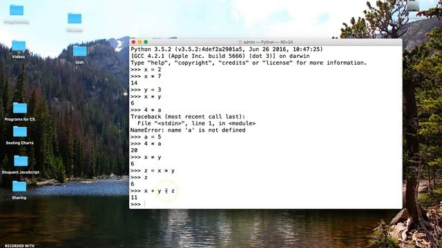 APCSP - Assignment Operator