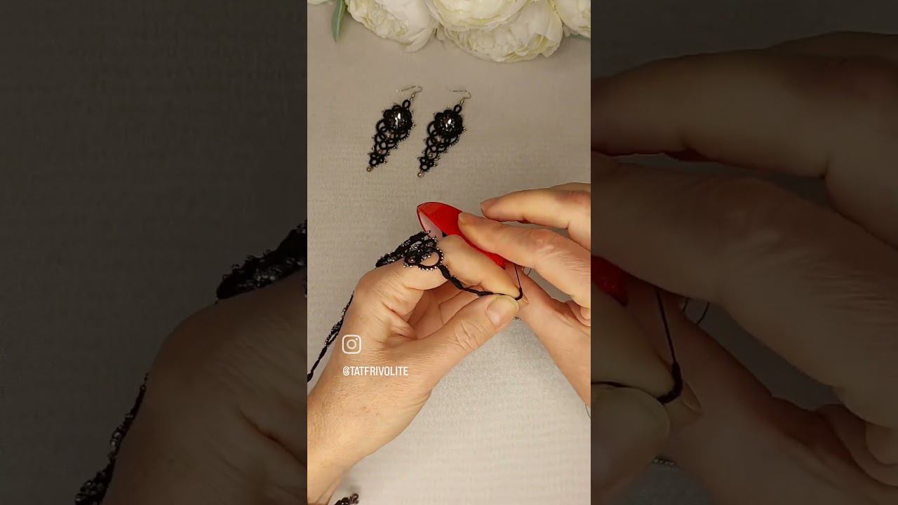 колье #фриволите #красотасвоимируками #дизайнер#украшения