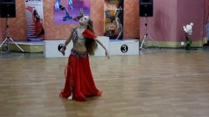 Виктория Глухова 9 лет_табла соло дети_14 Фестиваль "Живи танцуя" г.Тольятти_1 место