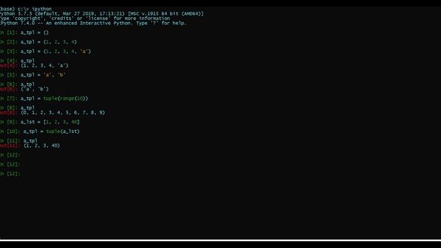 Tuples in Python || Python Tuples || Python Tutorial || Live Demo with  Example