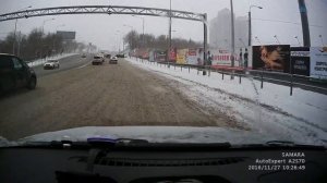 Последствия снегопада в Самаре за 60 секунд (2016)