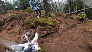 Первая наша гонка в классе бронза Pit Cross Медное озеро.