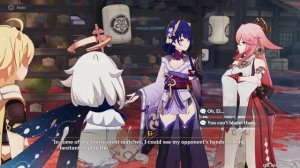 Yae Miko Teasing Raiden Shogun (Duel the Summoners Summit Day 3)| Genshin Impact 3.7
