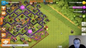 Clash of Clans 8тх 8 забор долго ли?