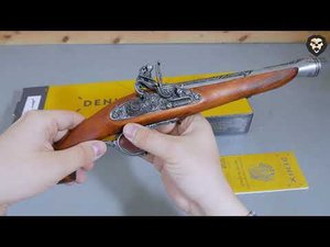 Макет кремниевого пистолета Denix D7/1260G видео обзор 4k