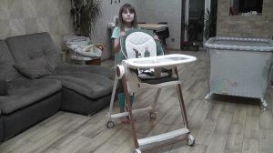 Стул Happy Baby Berny v2/ Хэппи Бэйби (распаковка и сборка)