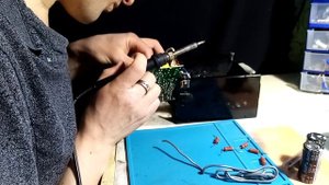 Компьютерный блок ,питания не выходит из дежурки после ремонта горячей части