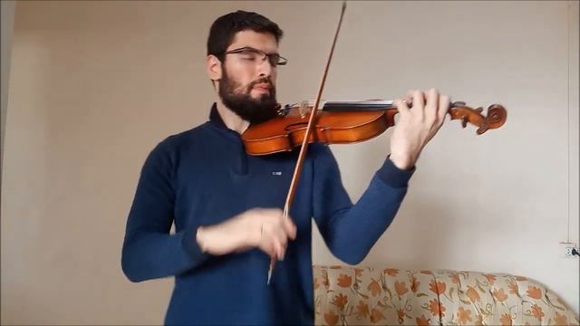 Etude 4 - 60 Studies for the Violin Op. 45 - Wohlfahrt