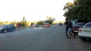 Бешеный ВАЗ 2108 на дросселях против BMW 330 и турбо ВАЗ'ов