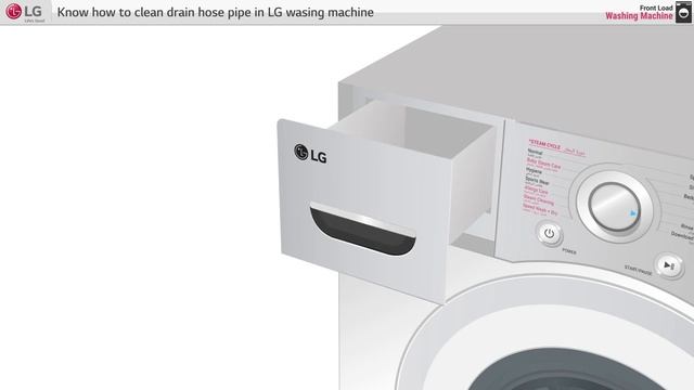 [LG Front Load Washers] How To Clean Drain Hose Pipe смотреть онлайн