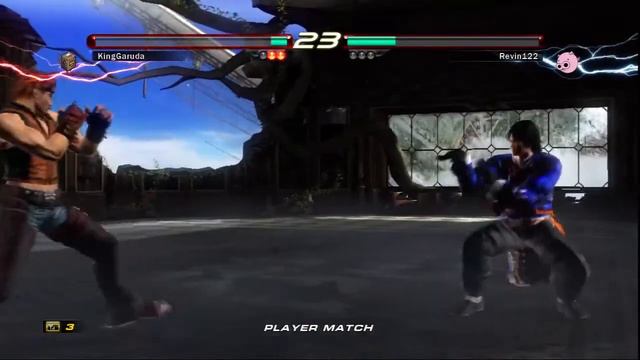 Tekken 6 Online Player Match KingGaruda (Lei) vs Revin122 (Hwoarang) смотреть онлайн