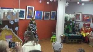 Выступление ребят в библиотеке Мюзикл Мама 9 лет спустя