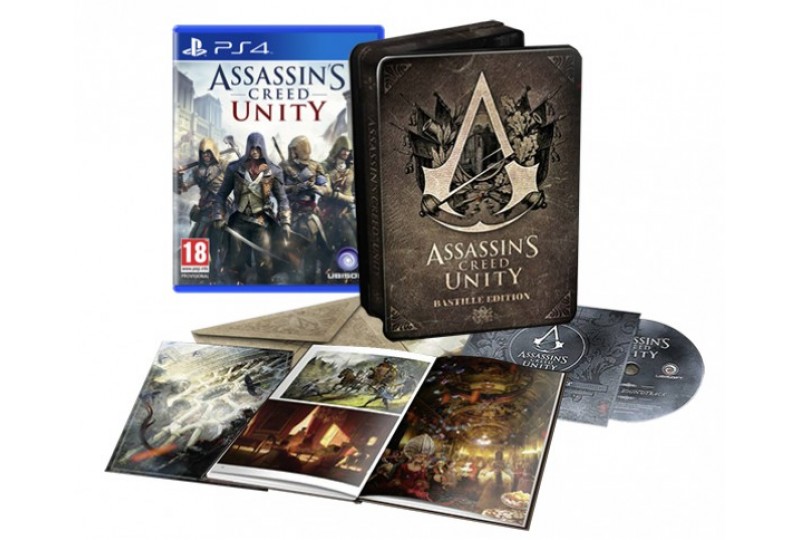 Assassin s creed unity ps4. Ассасин Крид единство издание Бастилия. Assassins Creed Unity Бастилия. Коллекционное издание ps4 Assassins Юнити. Assassins Creed Бастилия.