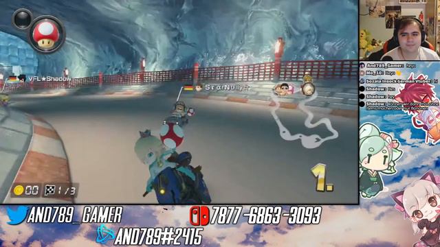 German/Deutscher Community-Livestream Mario Kart 8 Deluxe mit euch! смотреть онлайн