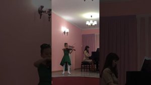 «Гавот»И.С.Бах (скрипка)