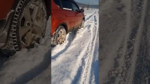 Езда по сугробам на Кашкае 4×4