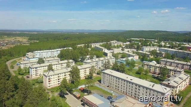 Аэросъемка посёлок Подгорный