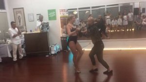 Rico and Emily - Bachata Performance - Bellevue Dance Studio - Aug 24, 2018