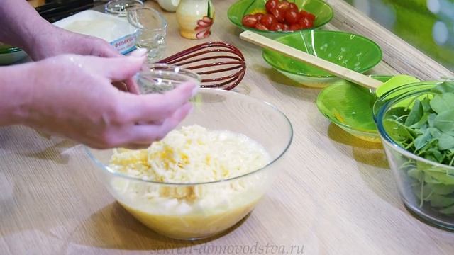 Запеканка из Шпината с Яйцом и Сыром (Spinach casserole with Egg and Cheese) Eng, Spa, Fra Subtitle